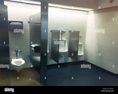 Public men toilet .